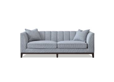 Hilton Grey Boucle Fabric Sofa - 3 Seater  