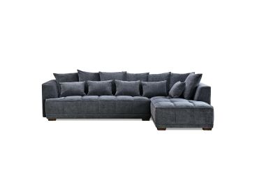 Chelsea Luxe Grey Corner Sofa