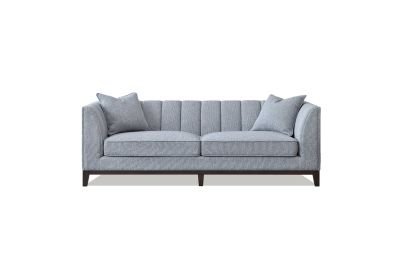 Hilton Grey Boucle Fabric Sofa - 3 Seater