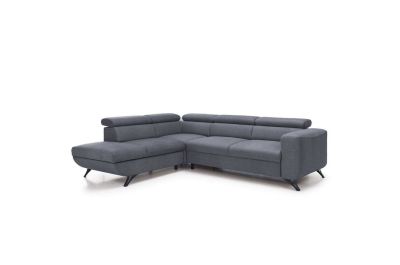 Ravello Corner Sofa Bed Denim Grey
