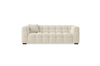 Maison 360 Cloud 3 Seater Sofa in Stone Boucle