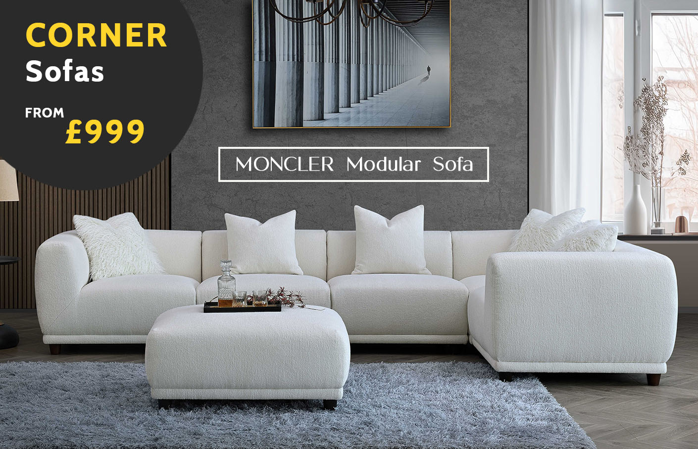 Moncler Corner Group Sofa